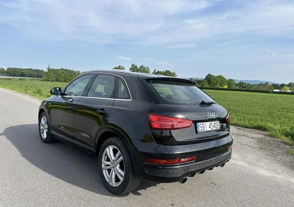 Audi Q3 cena 74500 przebieg: 120000, rok produkcji 2015 z Biała małe 121